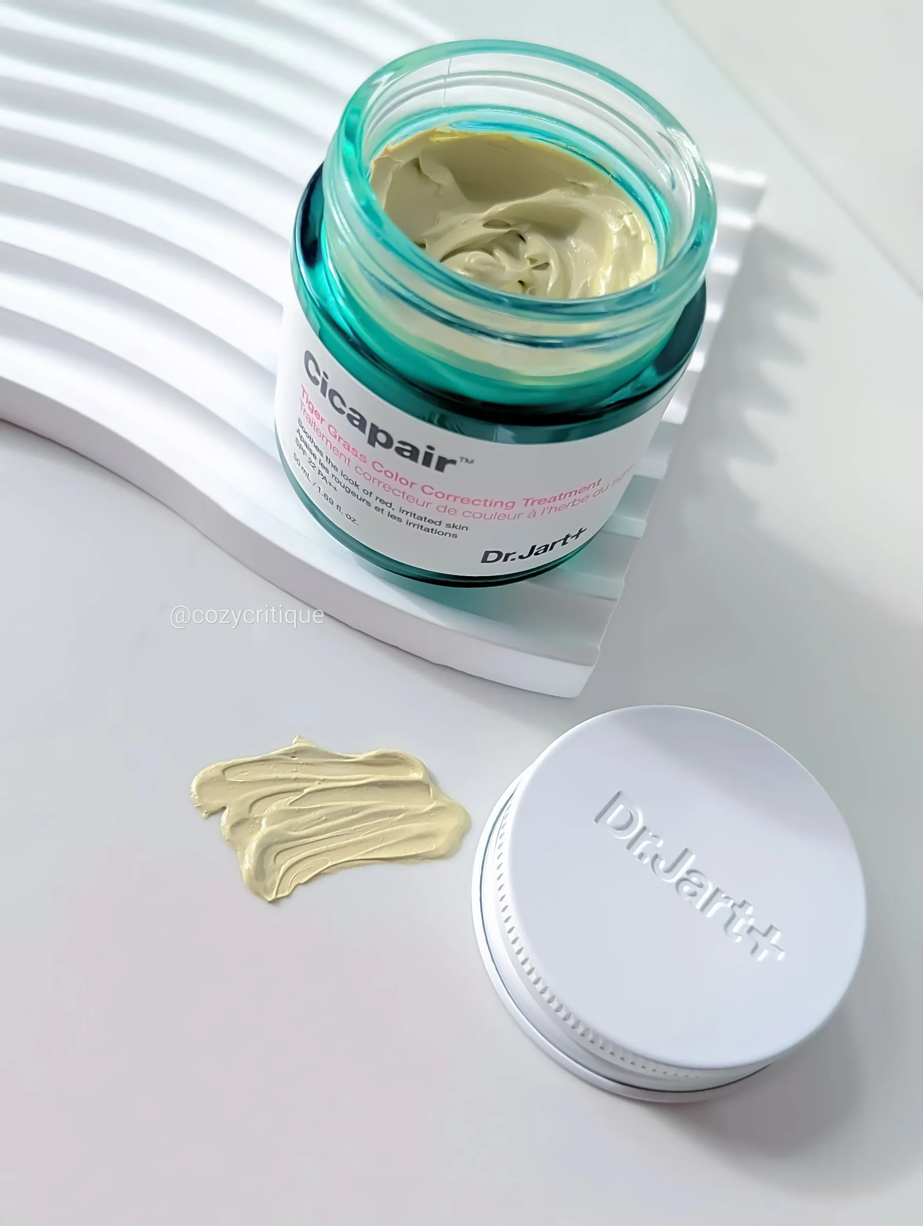 Dr Jart Cicapair Color correcting treatment & swatch