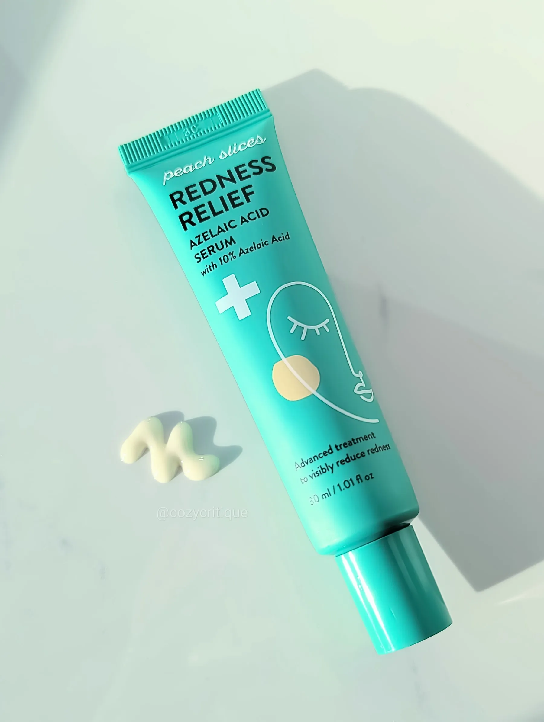 Peach Slices Azelaic Acid Serum + swatch