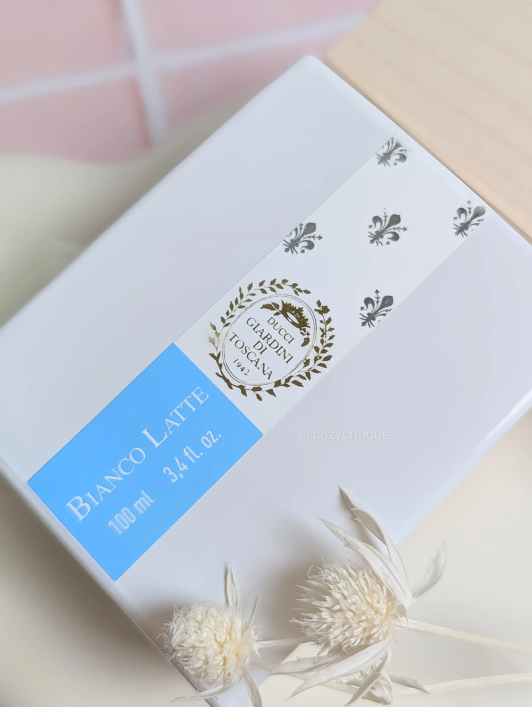 The Bianco Latte by Giardini di Toscana fragrance bottle